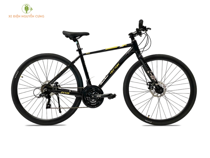 Xe đạp Hector sở hữu một chiếc xe đạp bền bỉ, chắc chắn và giá thành hợp lý để phục vụ nhu cầu đi học, đi làm gần nhà hay luyện tập thể thao