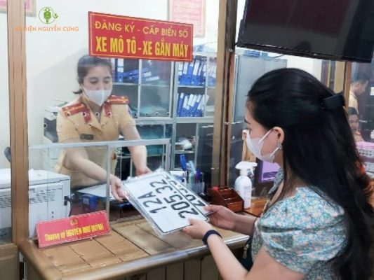 Chi phí đăng ký biển số xe máy điện tại An Giang